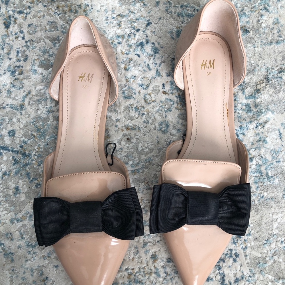 H&M bow flats
